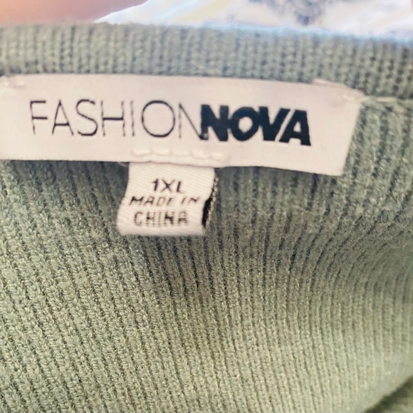 Sage Sweater Dress - Picture 3 of 5